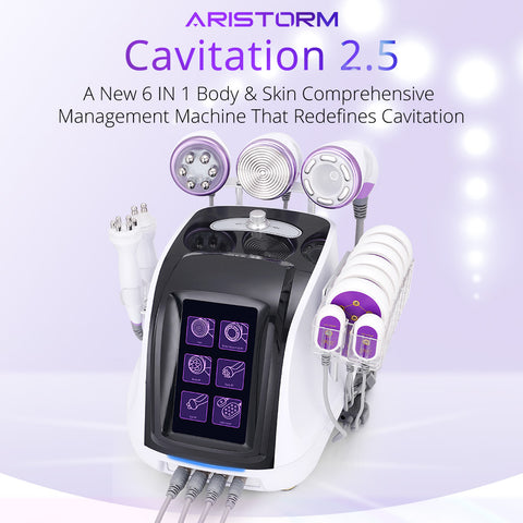 Ultrasonic Lipo Cavitation 2.5 RF Vacuum Slimming Facial Tightening Machine