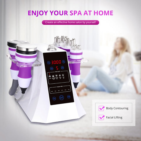 Enjoy spa at home with cavitation machine
