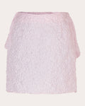 Women Vailis Grasmere Matelassé Skirt In Rosewater Polyester