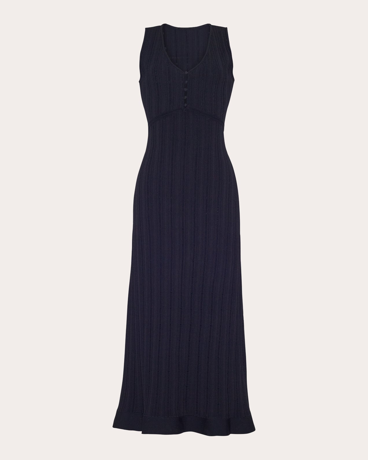 Shop Adam Lippes Women's Mysa Ladder Knit Dress In Black