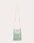 Women Caprice Beaded Crystal Crossbody Bag In Mint