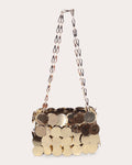 Women Sparkle Nano Shoulder Bag In Light Polyester