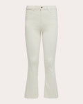 Women Kendra Crop Flare Jeans In Vintage Cotton/denim/polyester
