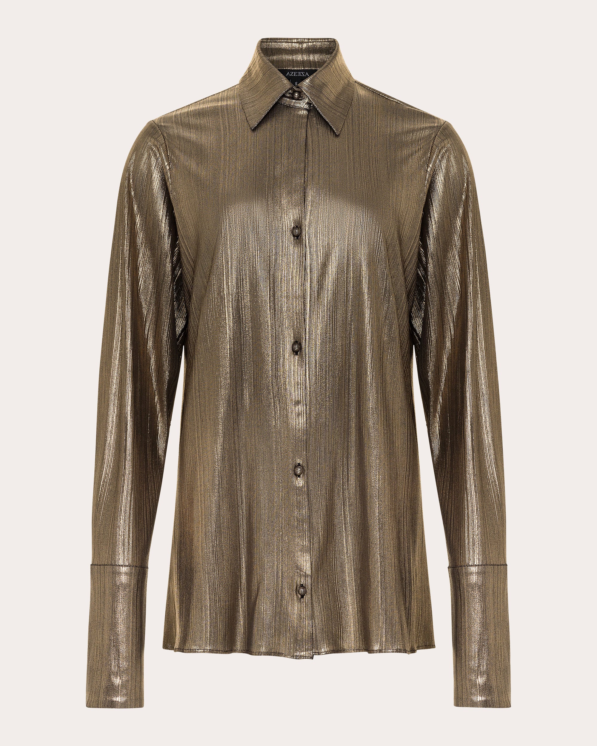 Azeeza Kareena Mini Dress In Gold
