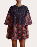 Baby Paisley Print Gathered Shift Dress by Bytimo