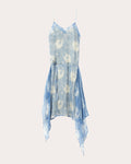 Silk Sleeveless Floral Print Dress by Plan C