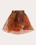 Women Kokos Shorts In Kola Print Polyester