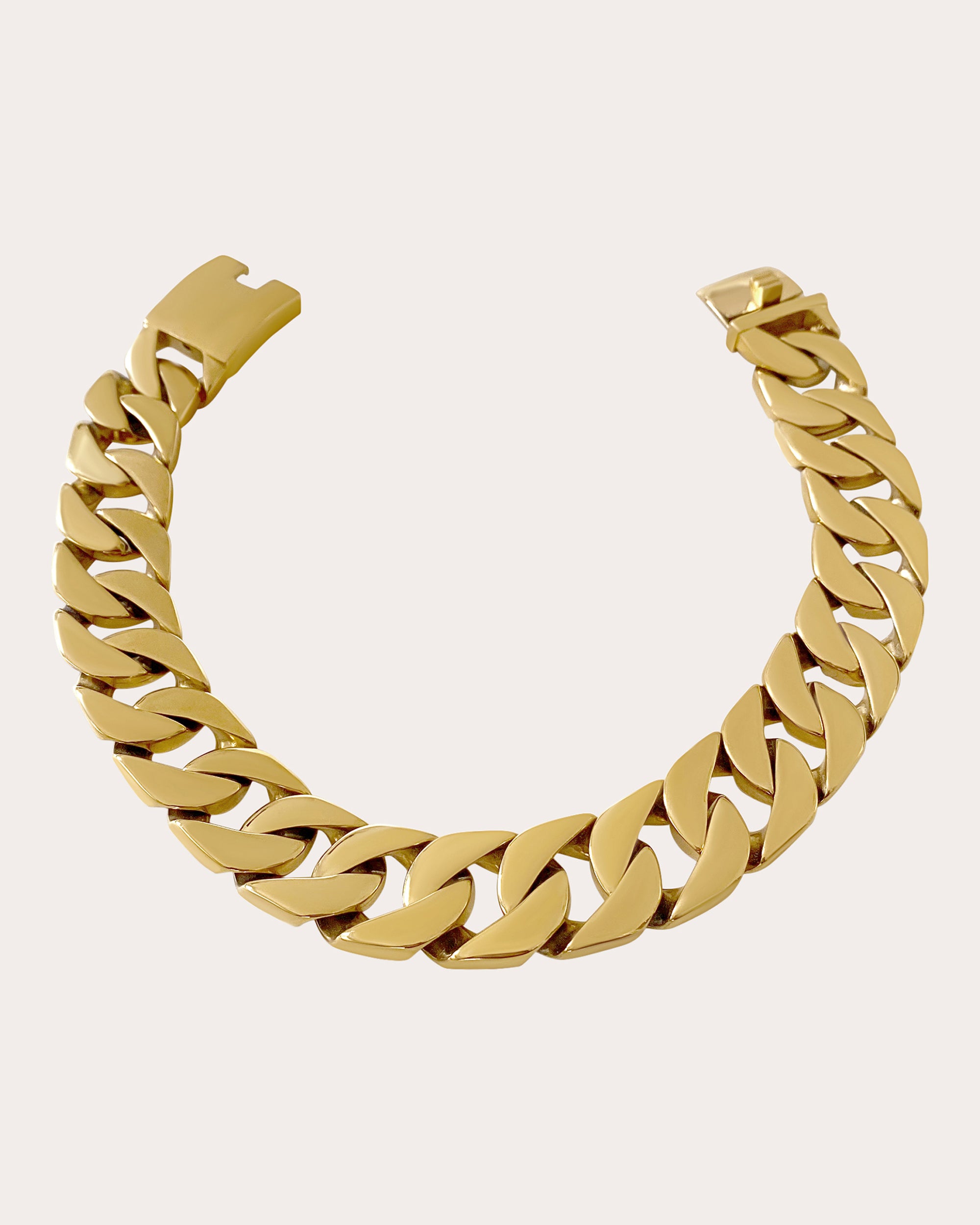 Shop Anisa Sojka Women's Gold Chunky Chain Necklace
