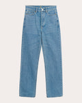 Women Miliumlo Jeans In Denim Blue Cotton/denim