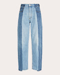 E. L.v. Denim Women Relaxed Boyfriend Jeans Cotton/denim