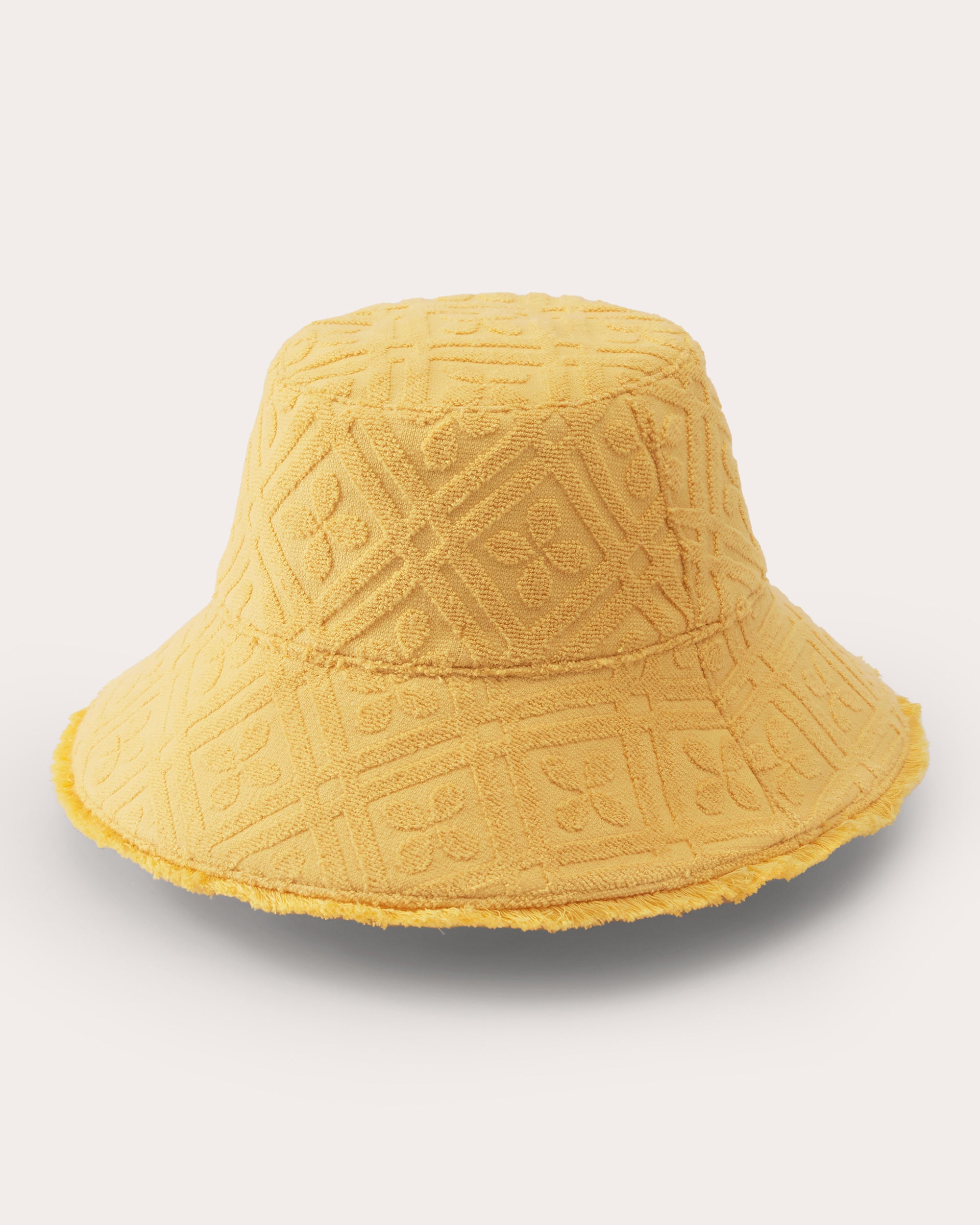 Shop Helen Kaminski Women's Cintia Bucket Hat In Yellow