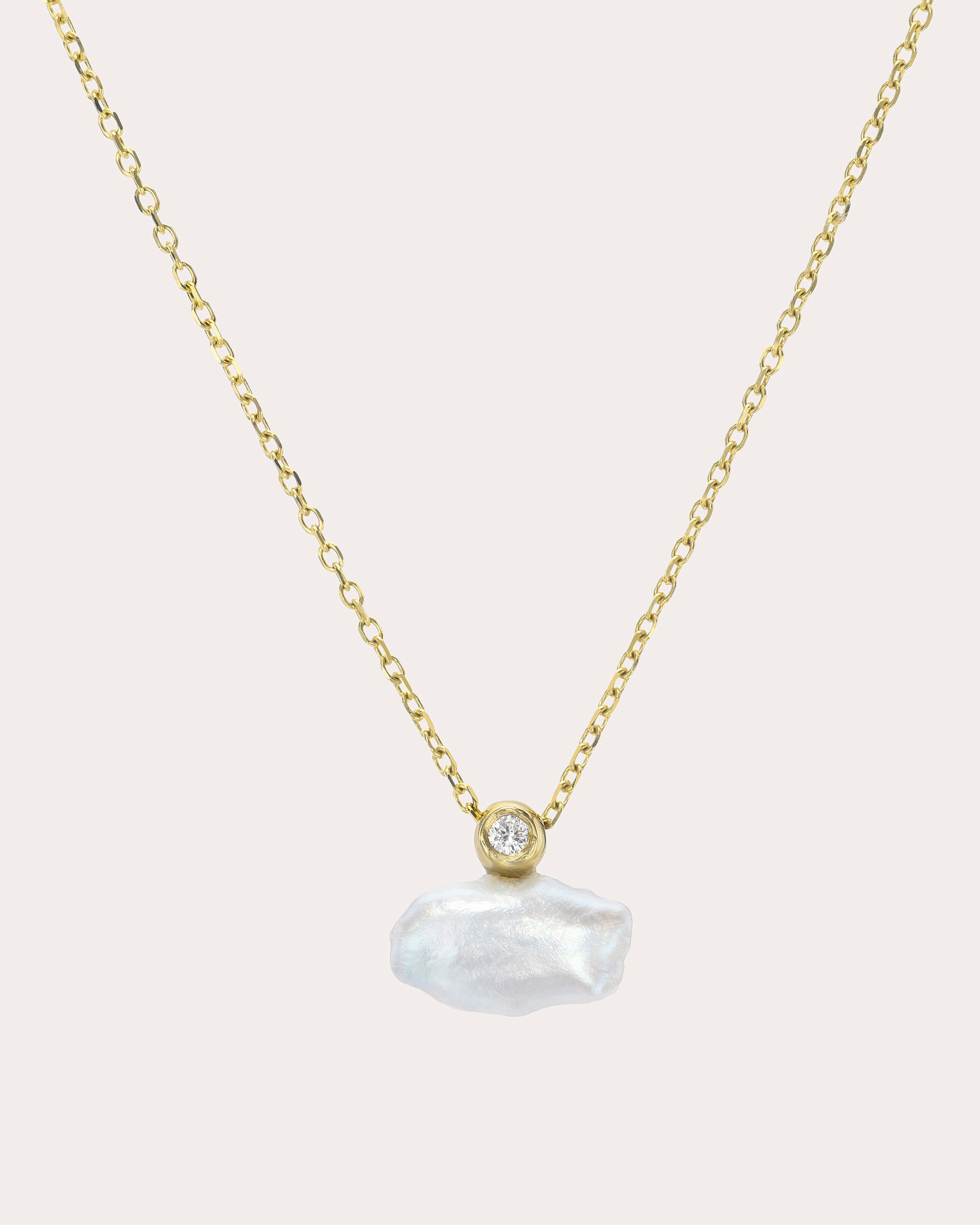 Shop White/space Women's Celeste Lagniappe Pendant Necklace In White