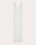 Tall Tall V-neck Empire Waistline Dress by Asceno
