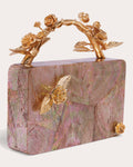 Women Boboli Mother Of Pearl Clutch In Blush Mother Of Pearl