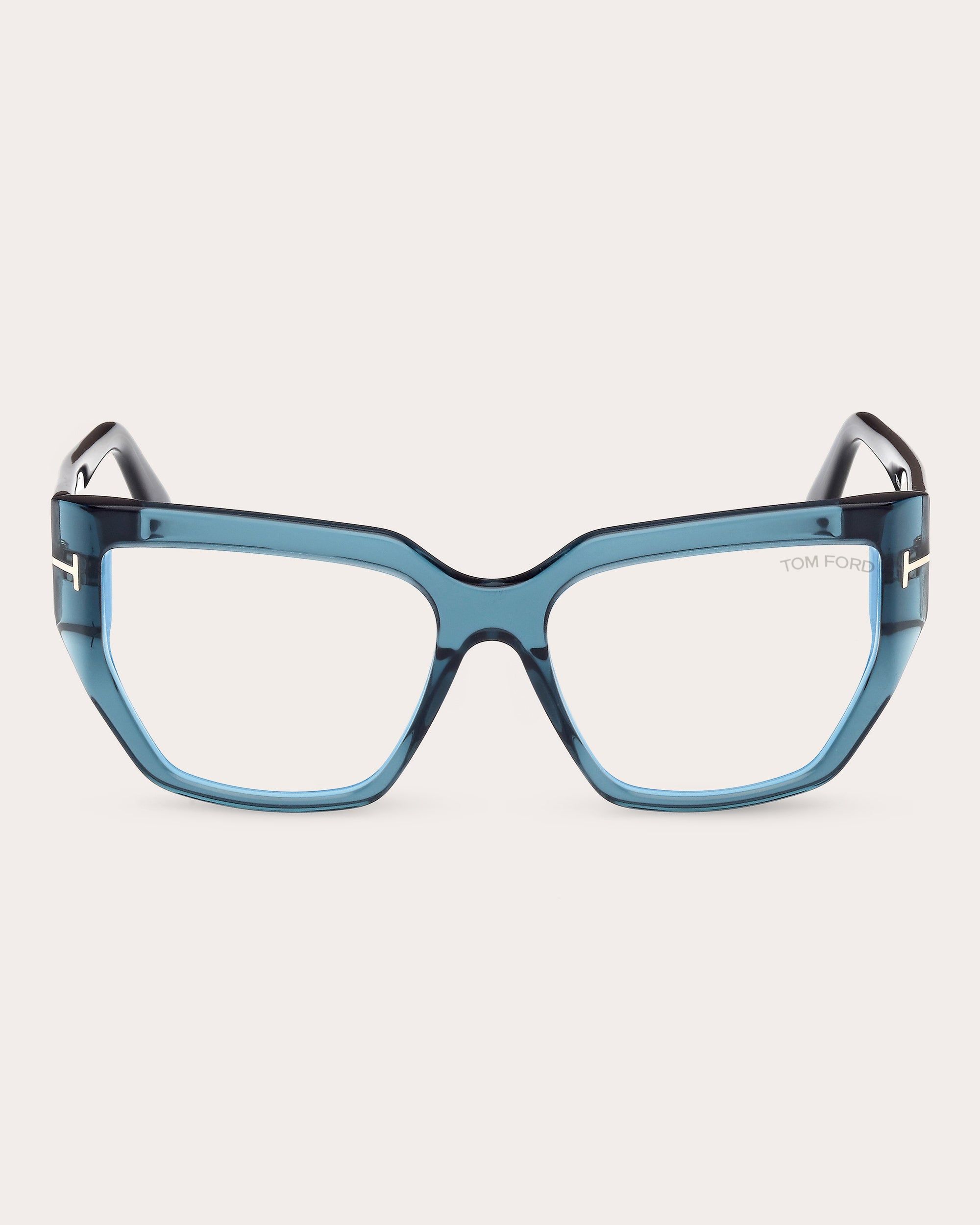 Shop Tom Ford Blue Square Blue-light Glasses