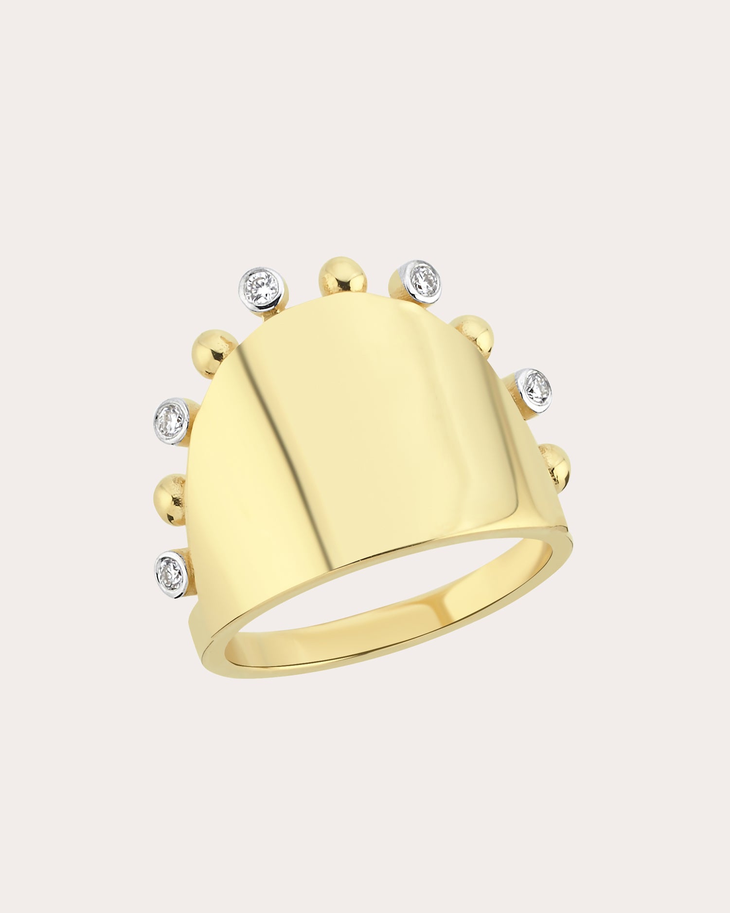 Shop Charms Company Women's Gypsy Ring In Gold