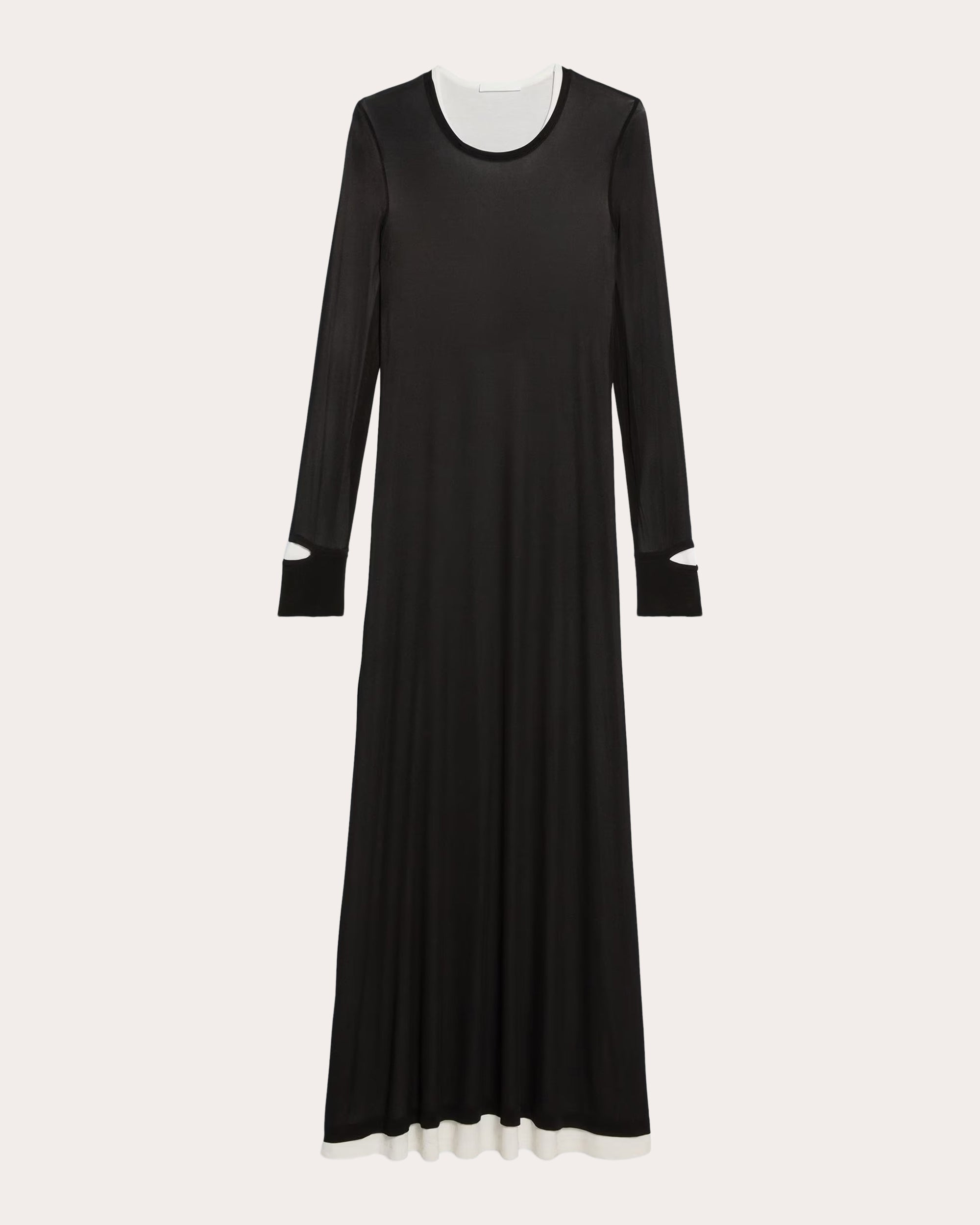 Helmut Lang Women's Double Layer Dress In Black