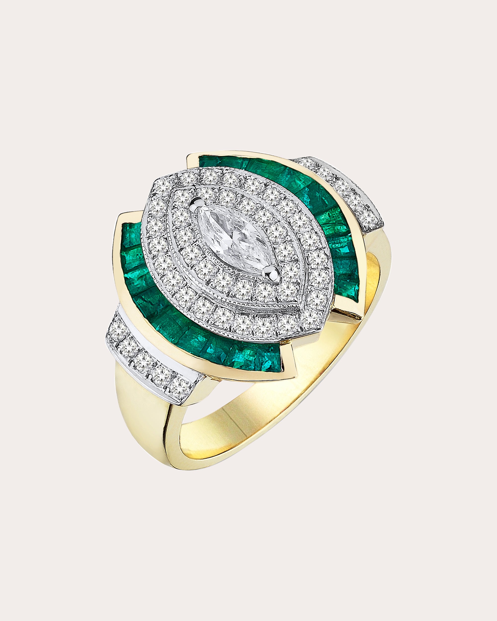 Shop Melis Goral Women's Mirage Ring In Gold