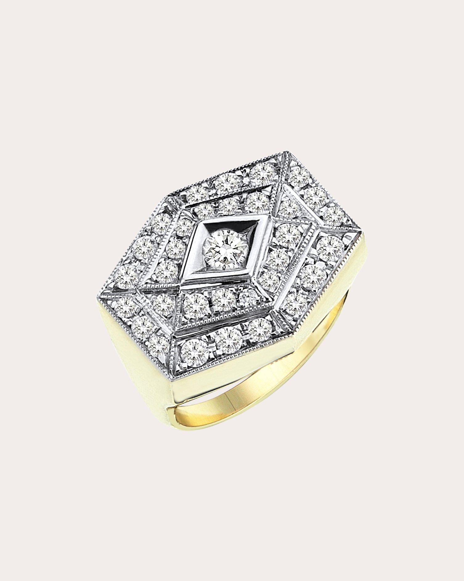 Shop Melis Goral Women's Cascade Ring In Gold