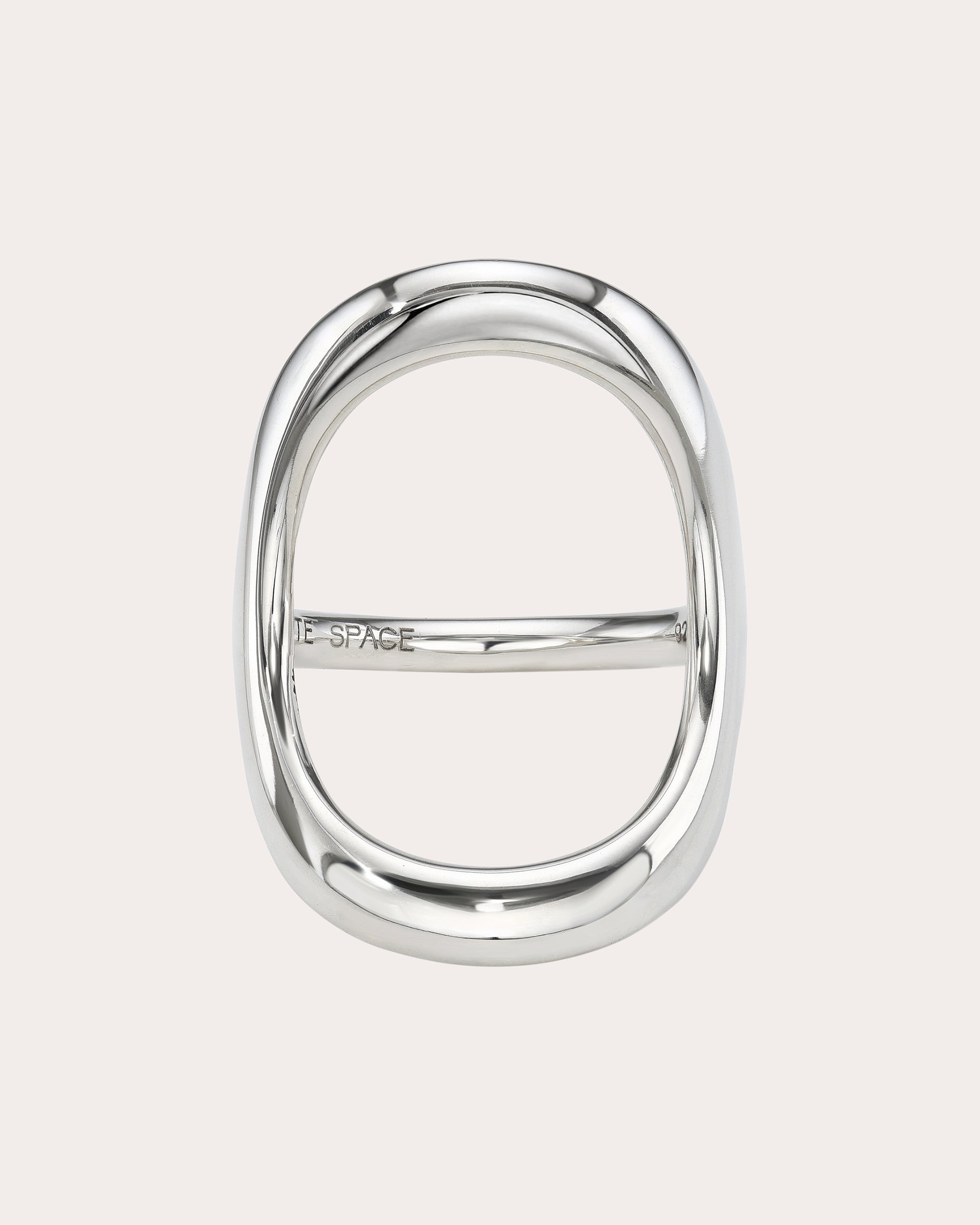 Shop White/space Women's Bold Continuity Ring In Silver