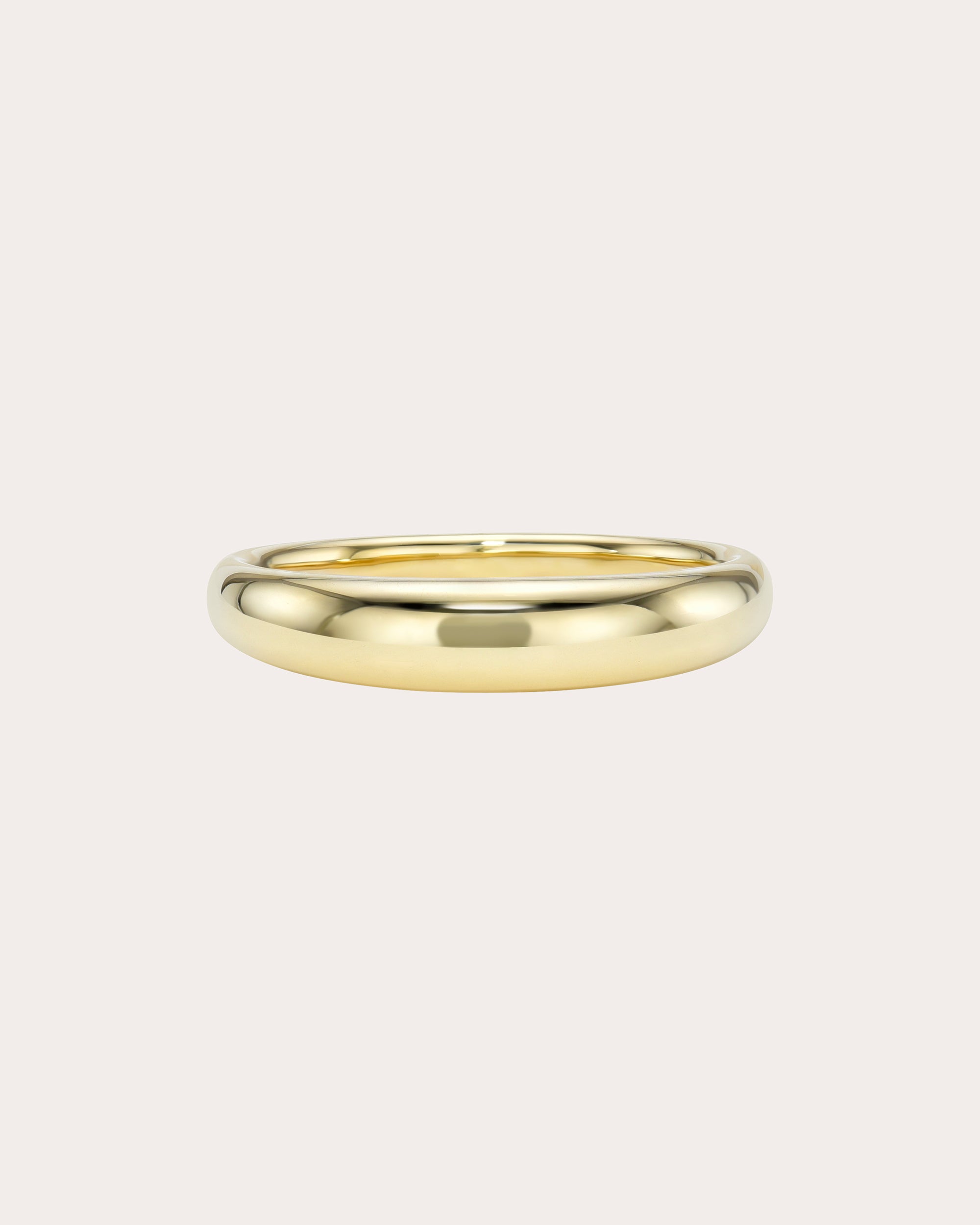 Shop White/space Women's Bubble Band Ring In Gold