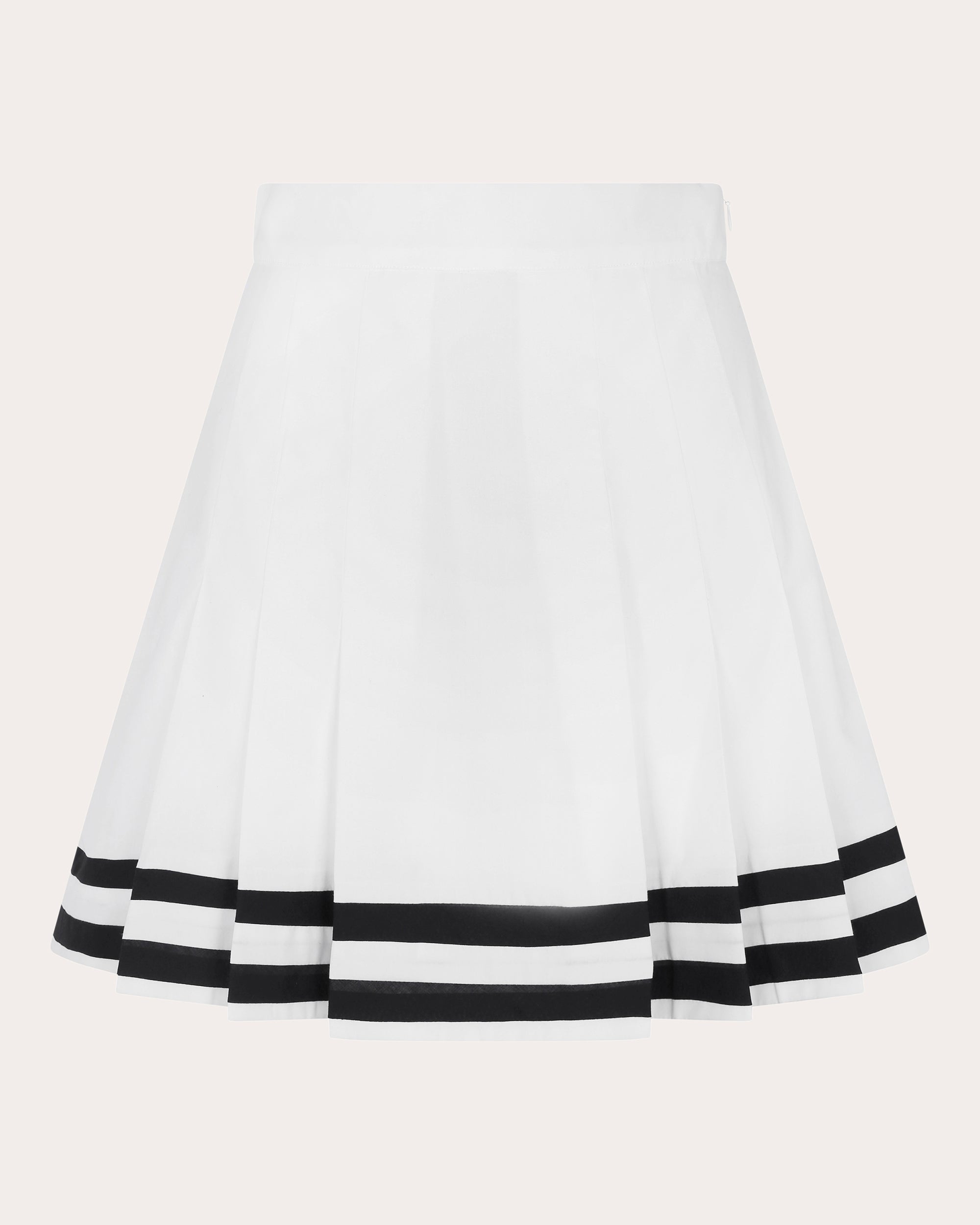 Shop De Loreta Women's Zinia Mini Skirt In White/navy