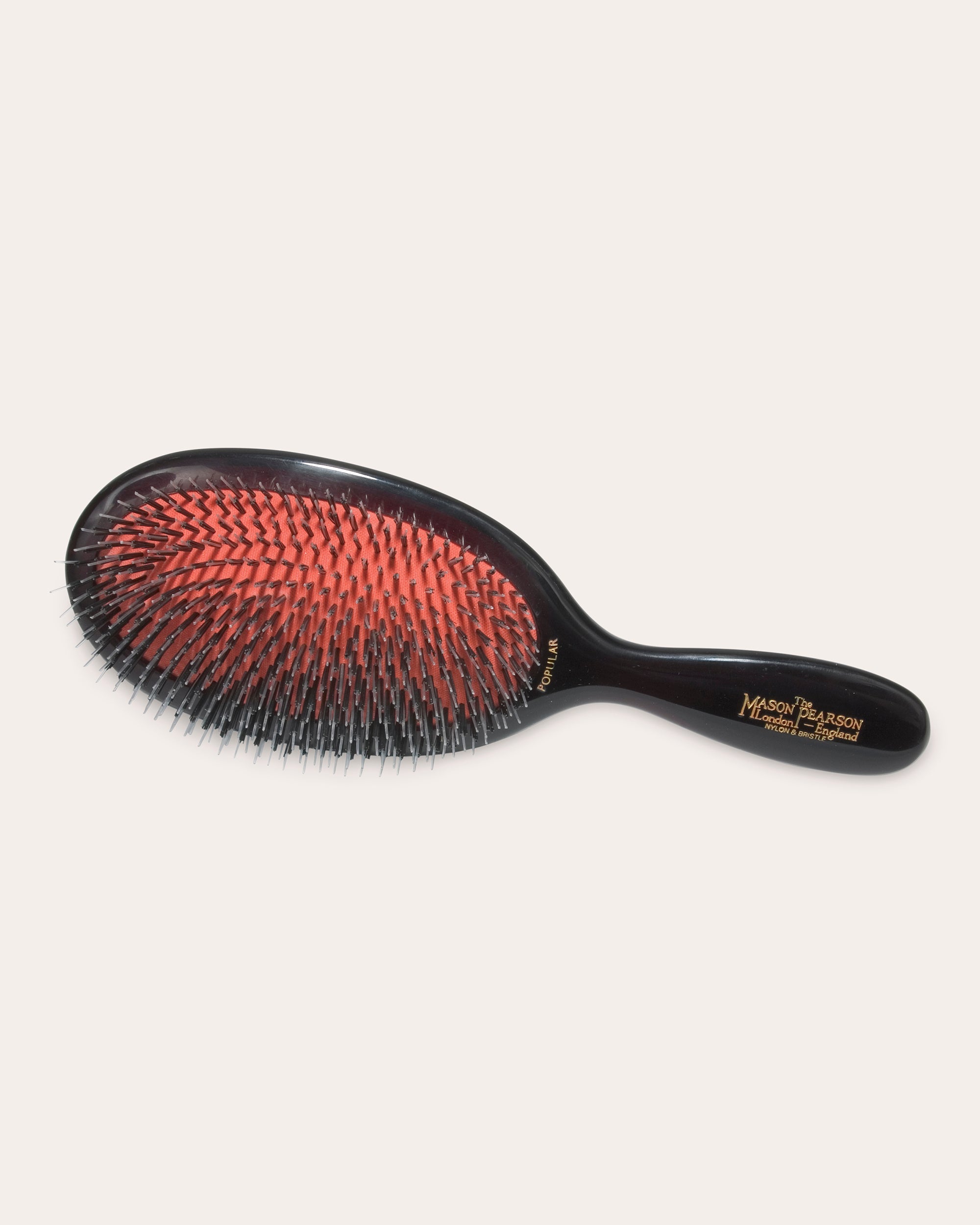 Shop Mason Pearson Women's Popular Bristle Nylon Hairbrush Bn1 In Red