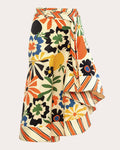 Women Palma De Coco Midi Skirt Cotton/polyester