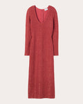 Slit Sequined Dress by St John
