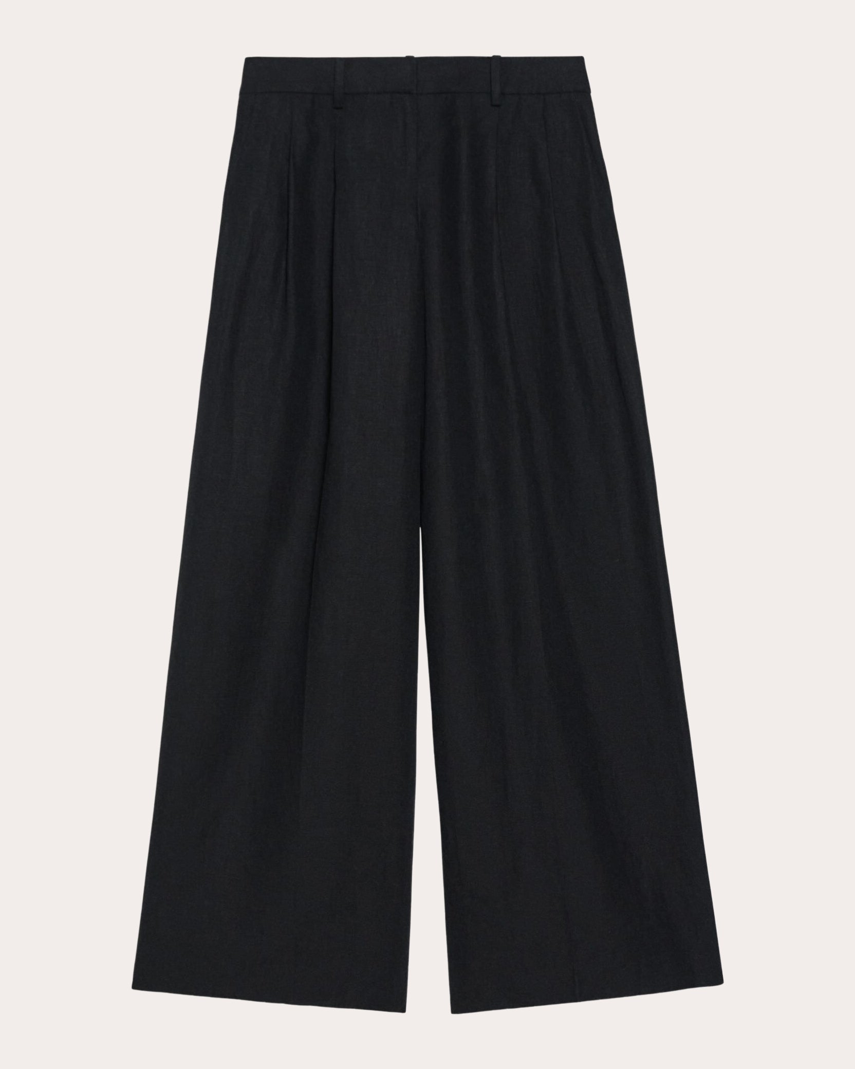 THEORY WOMEN'S PLEATED LOW-RISE PANTS