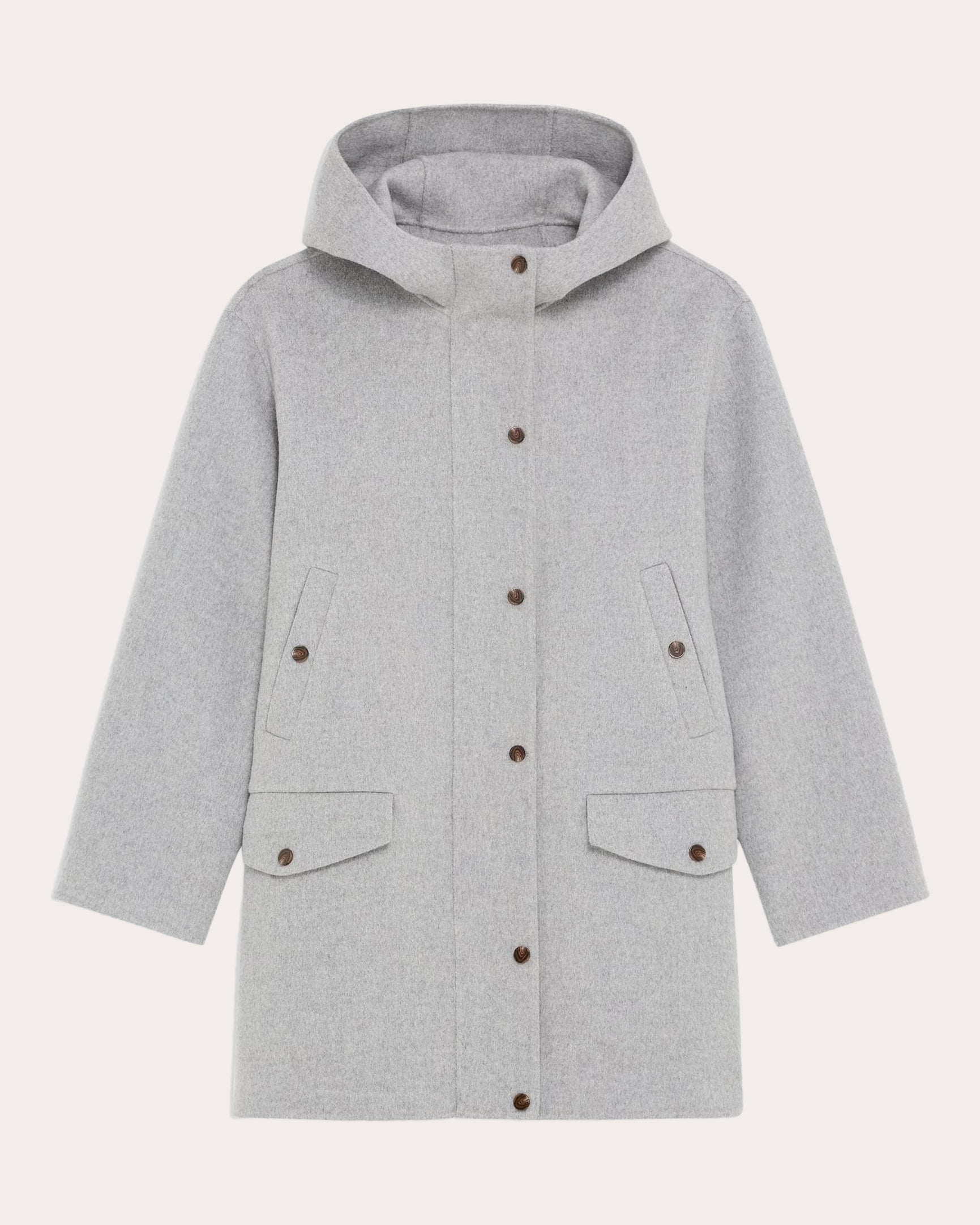 THEORY WOMEN'S DOUBLE-FACED PARKA