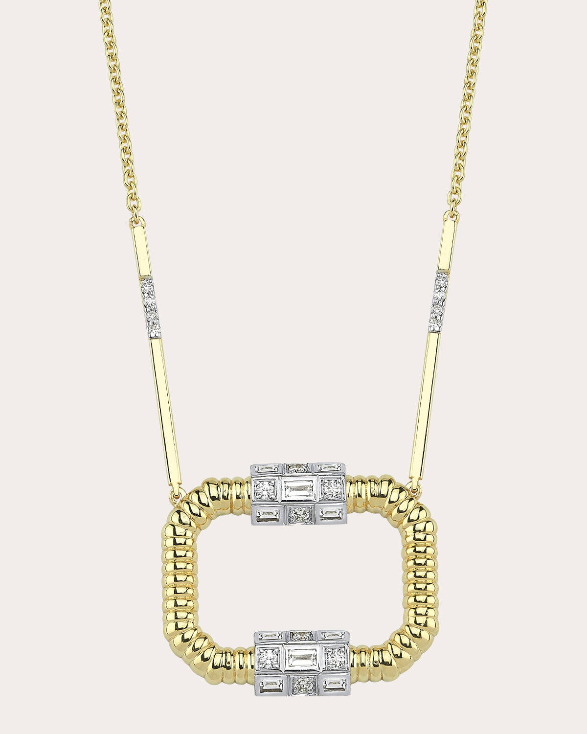 Shop Melis Goral Women's Radiant Pendant Necklace In Gold