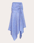 Women Vela Mango Handkerchief Skirt In Camomile Linen/tencel