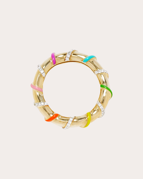 Yvonne Léon Rainbow Twistée Ring | OLIVELA