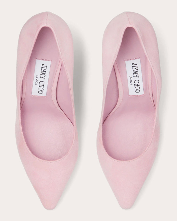 Jimmy Choo Romy 85 Suede Pump | OLIVELA