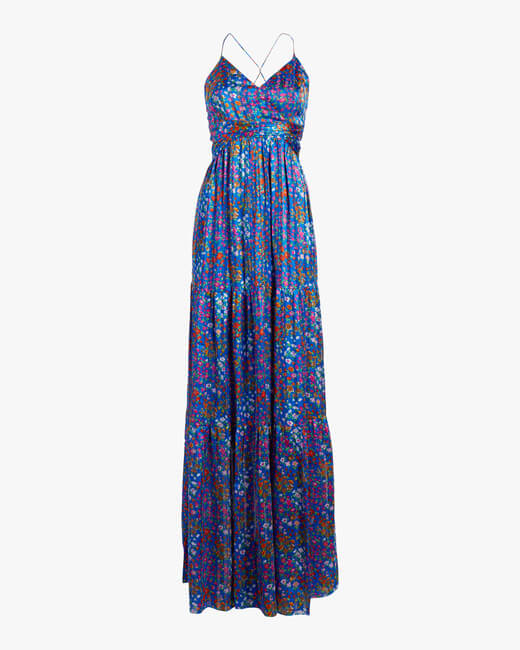 Ba&sh Valley Floral Maxi Dress. NWT. Size XS (1).