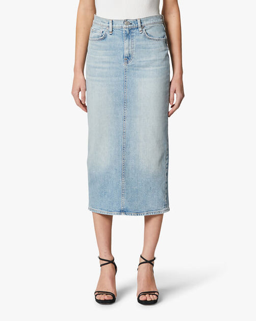 Hudson Paloma Denim Pencil Skirt | Olivela