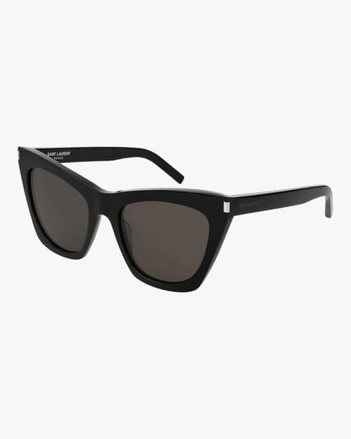 Saint Laurent Black Cat-Eye Sunglasses | Olivela