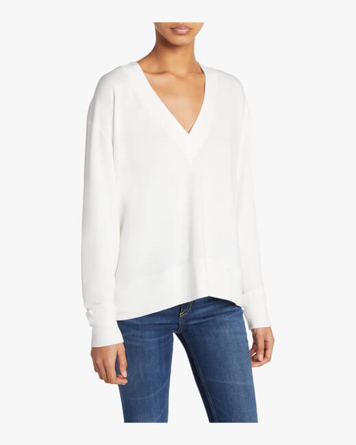 rag bone Flora Pullover Sweater Olivela