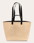 Women Small Le Pratique Tote Bag In Cream Leather/cotton
