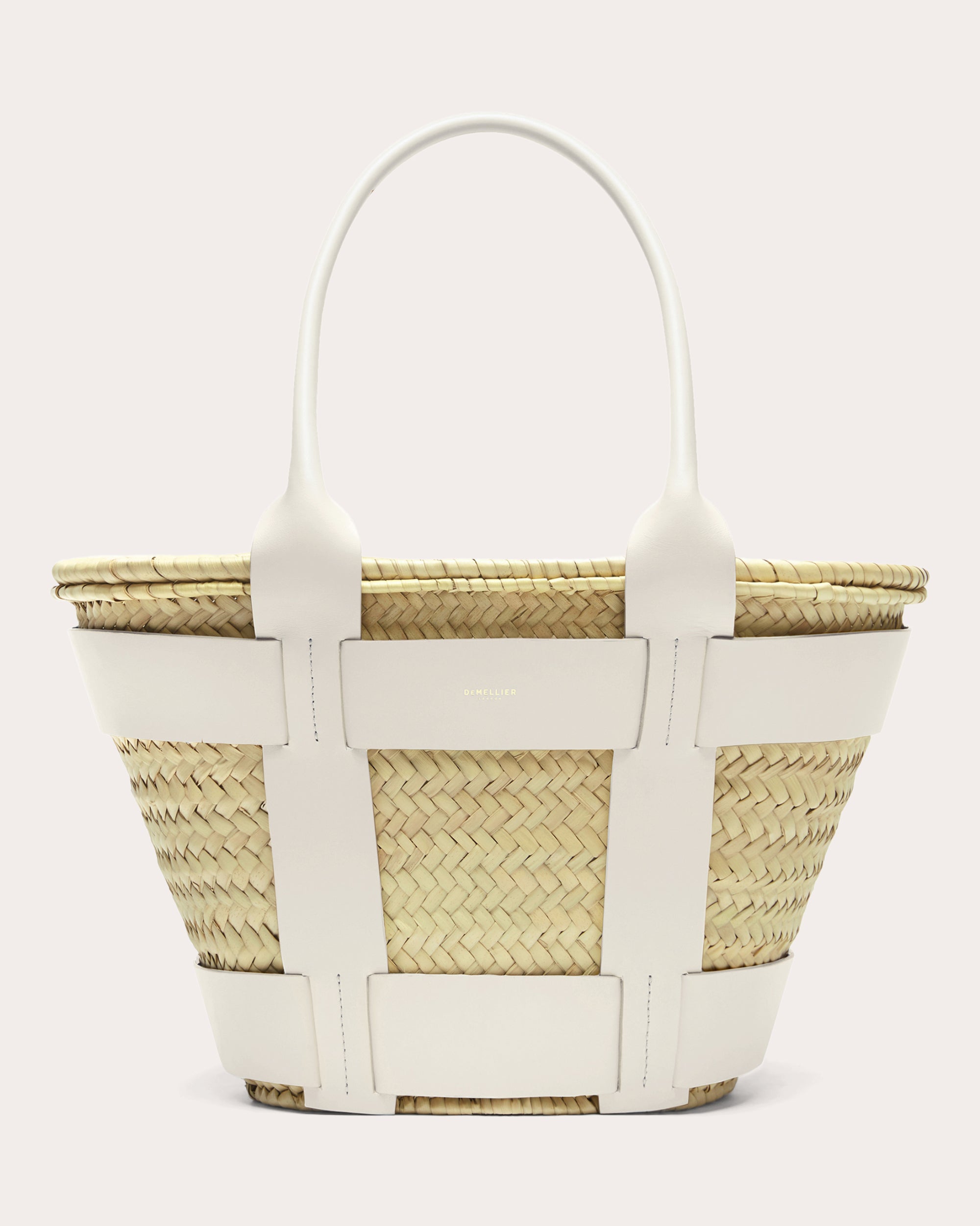 Style File  Mini Trend: Loewe's Leather-Trimmed Woven Raffia Tote