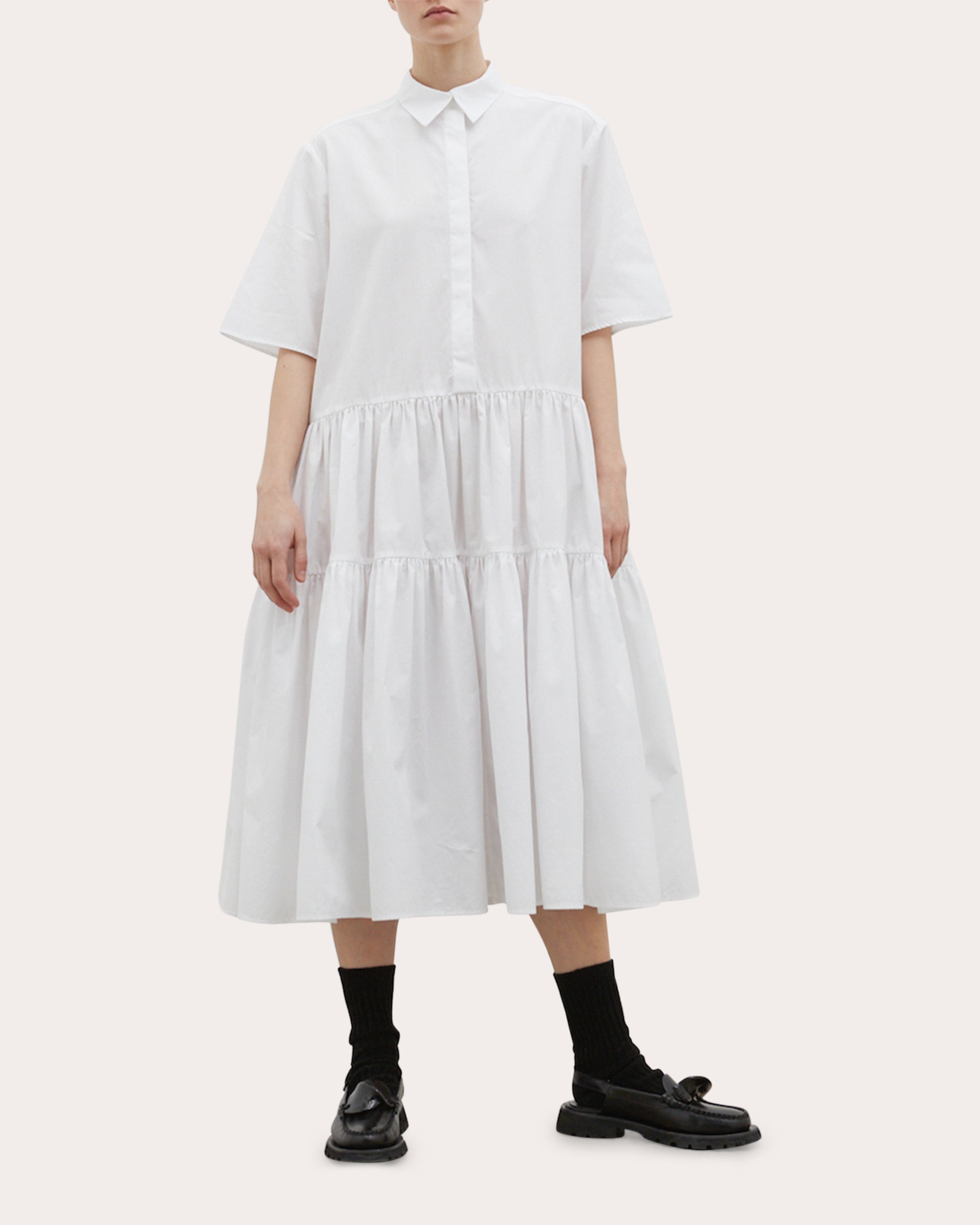 Cecilie Bahnsen Primrose Cotton Shirt Dress | OLIVELA