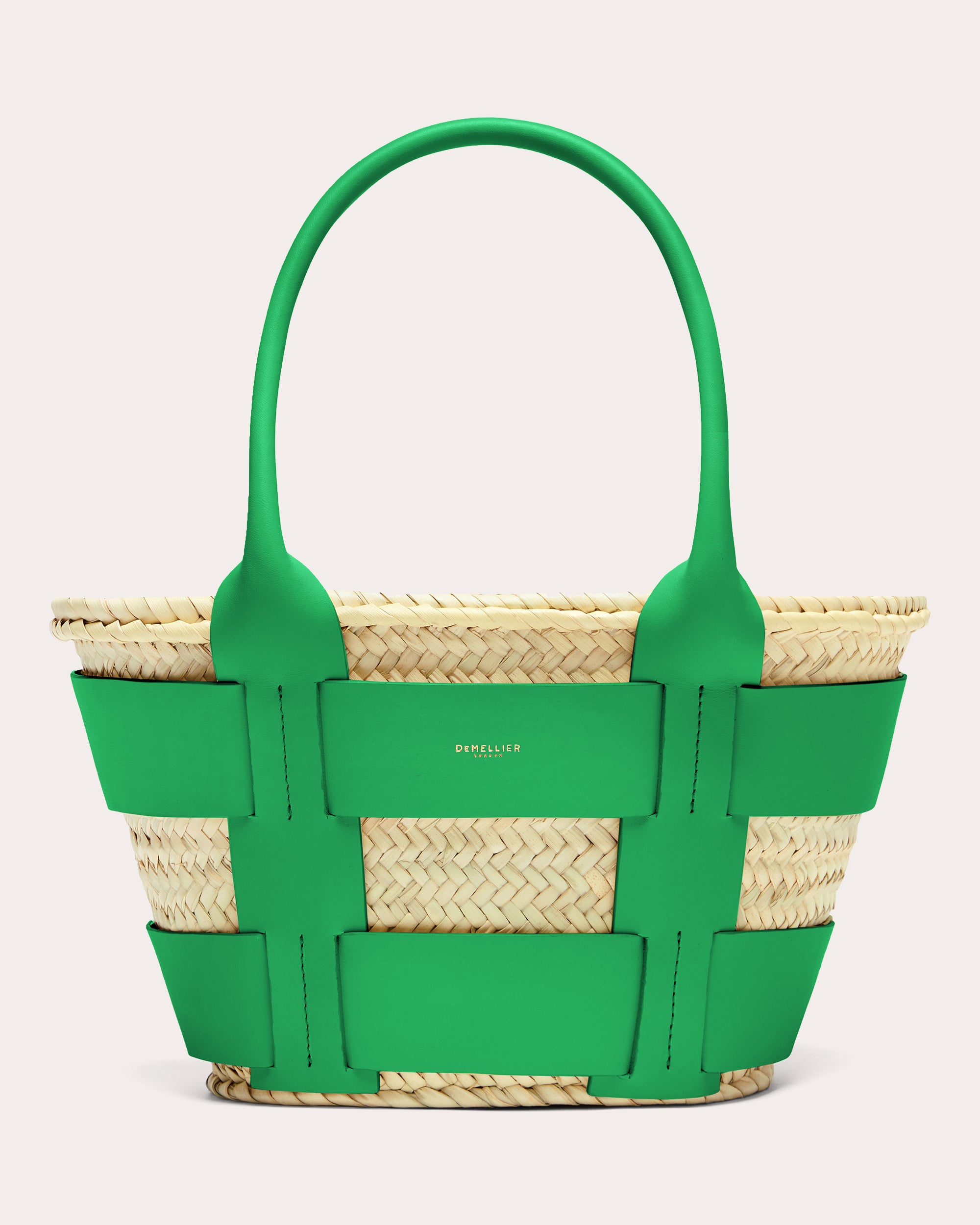 Style File  Mini Trend: Loewe's Leather-Trimmed Woven Raffia Tote