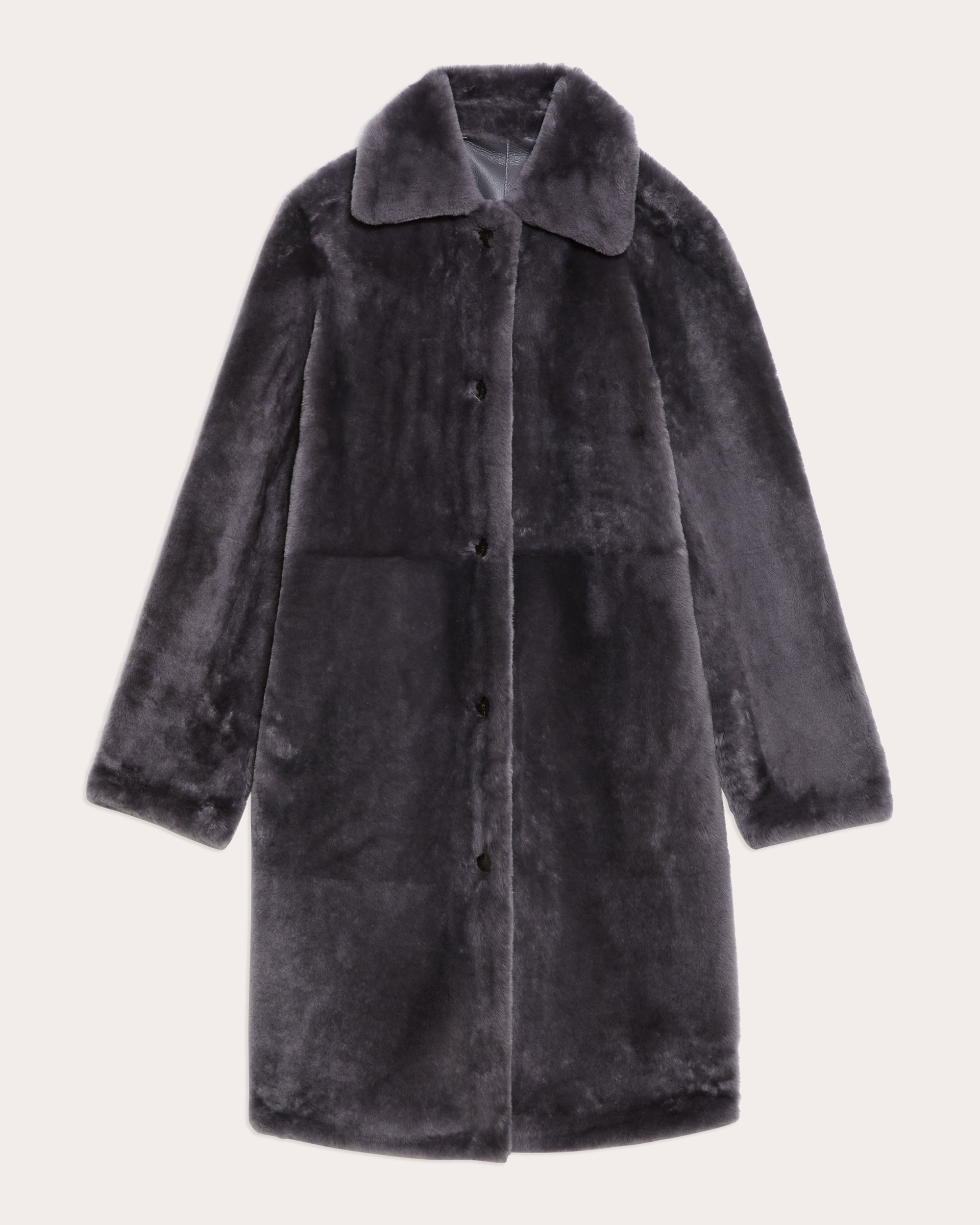 Xlusiv Uncivilized Habits Reversible Fur Trench Coat - Kaki