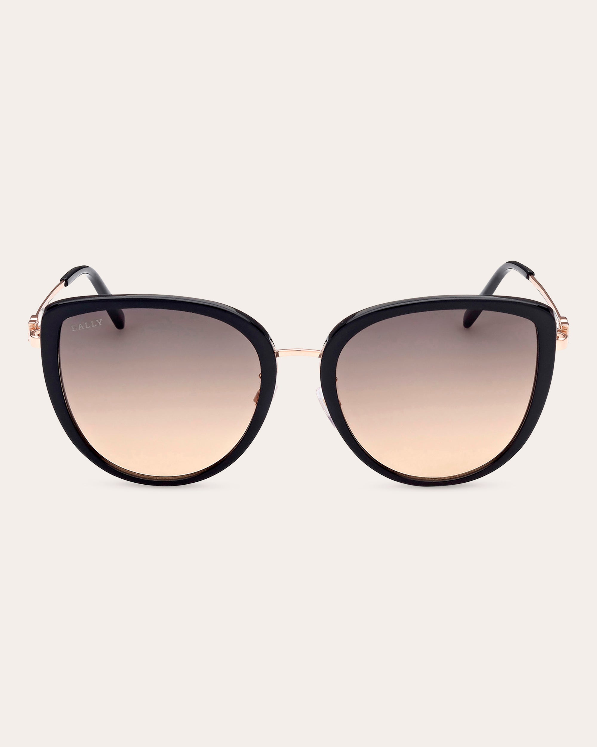 Scalloped Edge Cat Eye Sunglasses