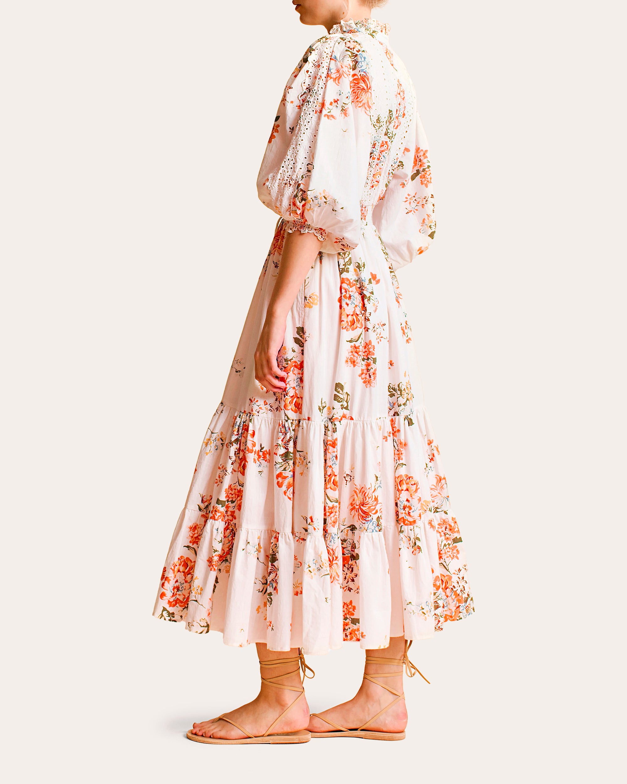 byTiMo Cotton Slub Midi Dress | Olivela