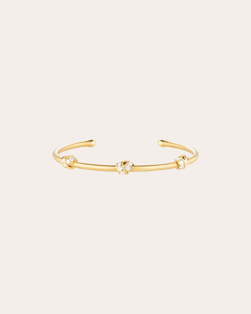 Carelle Multi Knot Diamond Bangle | Olivela