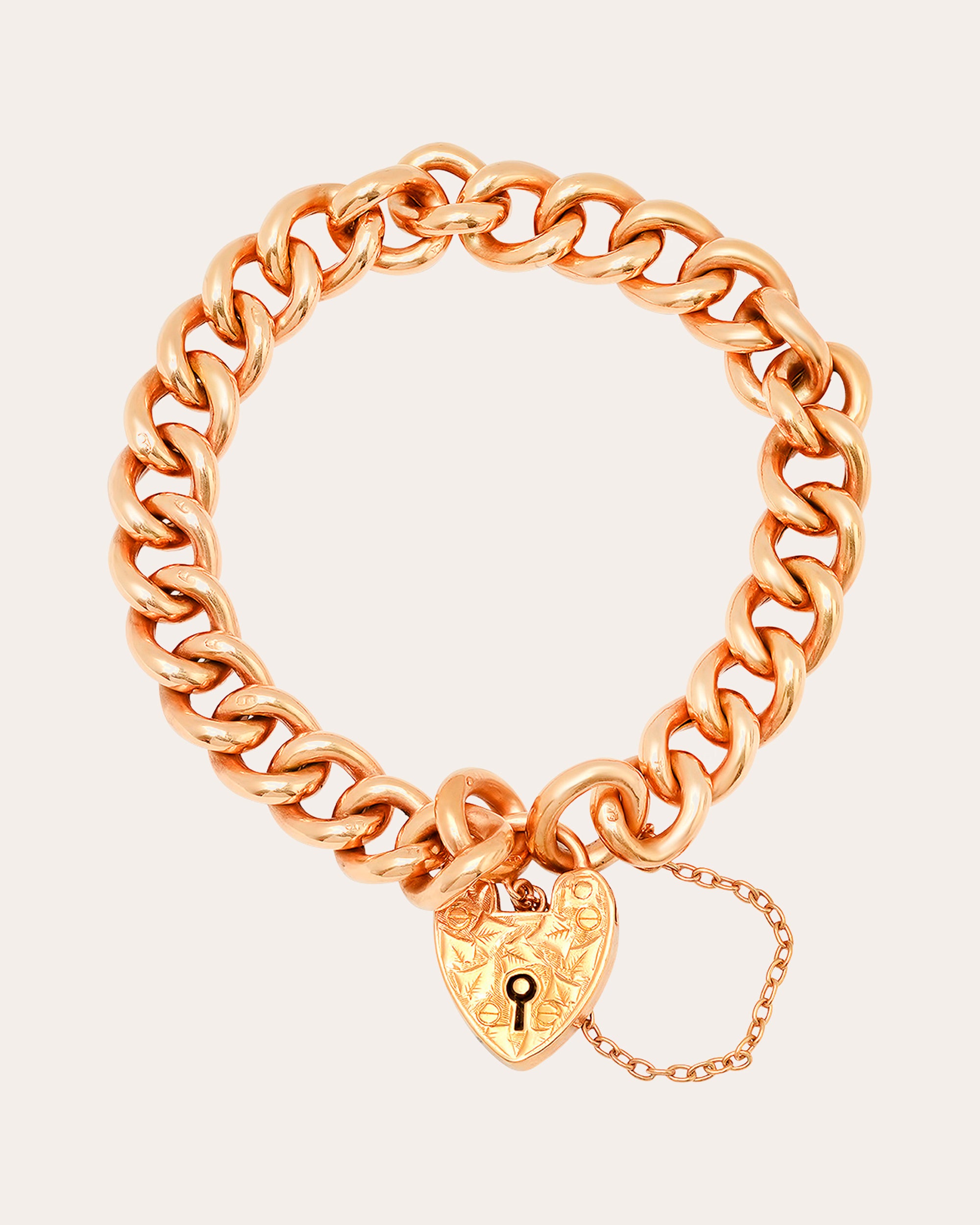 LOUIS VUITTON Monogram Lock Me Bracelet 17 380277