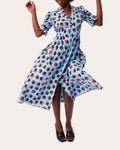 A-line Smocked Stretchy Dress by Diane Von Furstenberg
