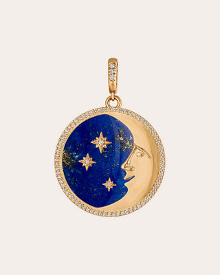 Eden Presley More than the Moon Lapis Pendant | Olivela